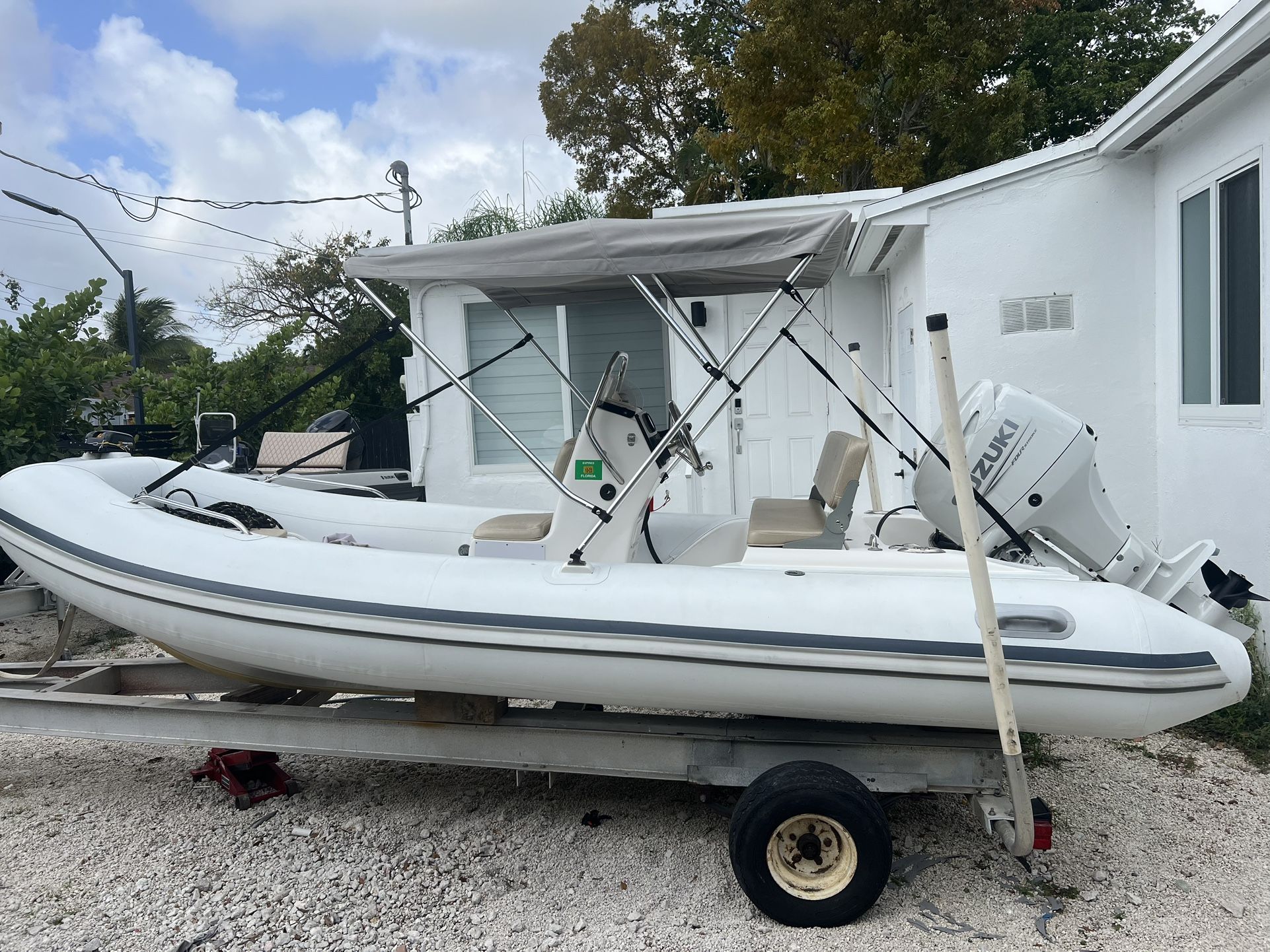 New rib boat tubes 2025 AB Oceanus 15VST Inflatable Boat with new 40 hp 2025