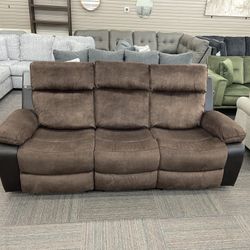 New Ashley Recliner Sofa