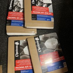 CHATEAU Moving Day Dishes PACKING KIT Protects Against Chipping & Breaking NEW