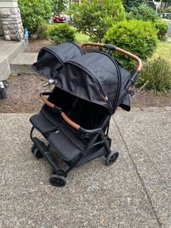 Twin double stroller
