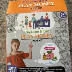 Play Money Set for Props or Kids
