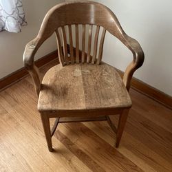 Antique Library Chair