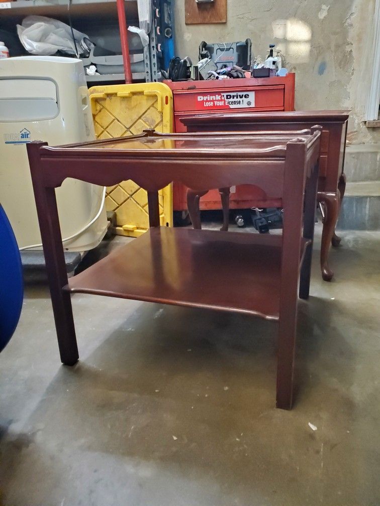 Cherry End Table