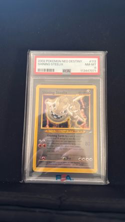 PSA 8 Shining Steelix Neo Destiny