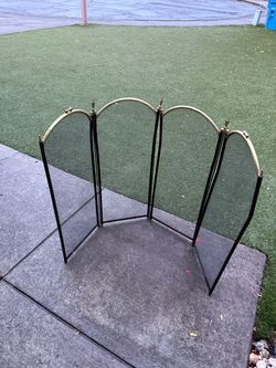 Fireplace screen