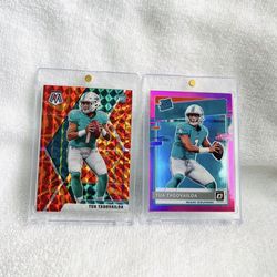 Tua Tagovailoa Rookie Football Cards