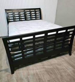 Queen Size Bed Frame by Raymour & Flanigan