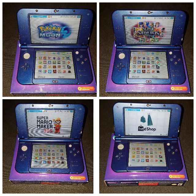 Nintendo 3ds freeshop Luma cfw mod hack