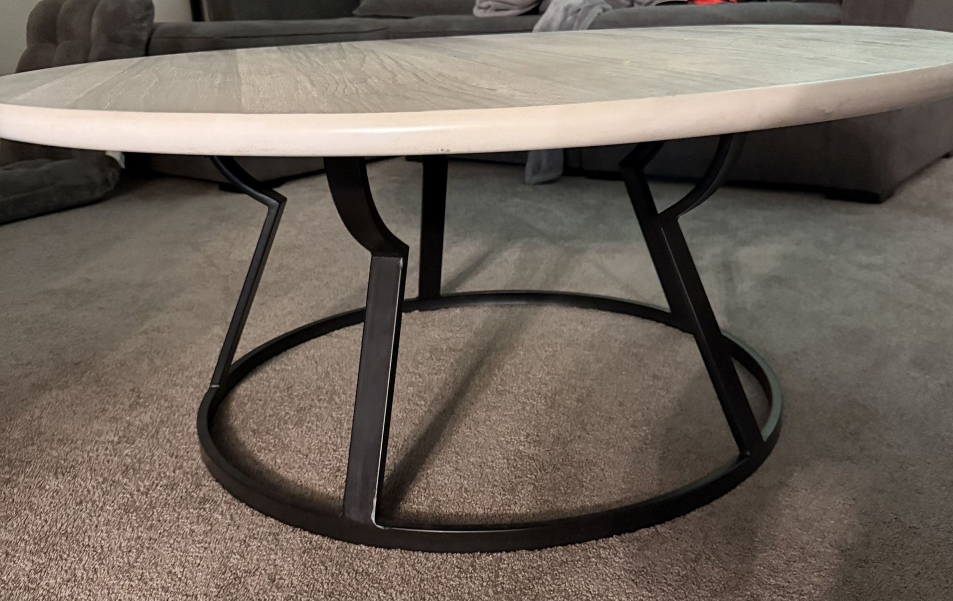 Large Round Coffee Table