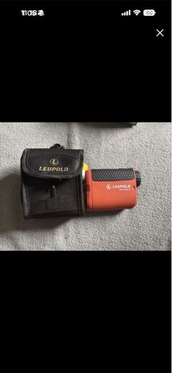 Leupold PinCaddie 3 Laser Ranger Finder - Orange