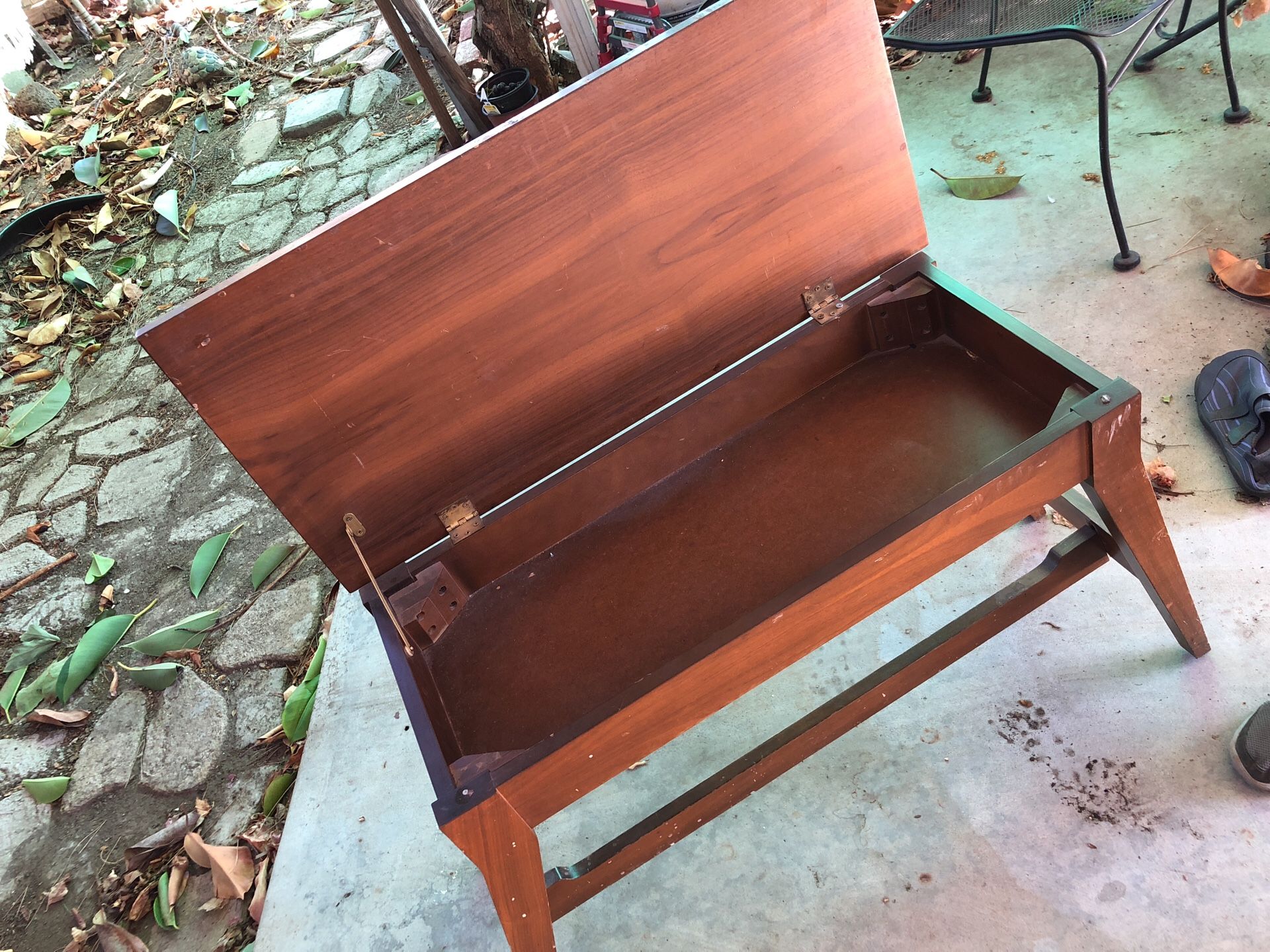 Wooden storage