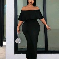 cute plus size dress 🖤