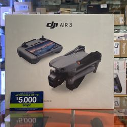 Dji Air 3 Fly More Combo With RC << Zero Down >