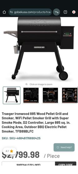 Traeger Ironwood 885 Wood Pellet Grill and Smoker