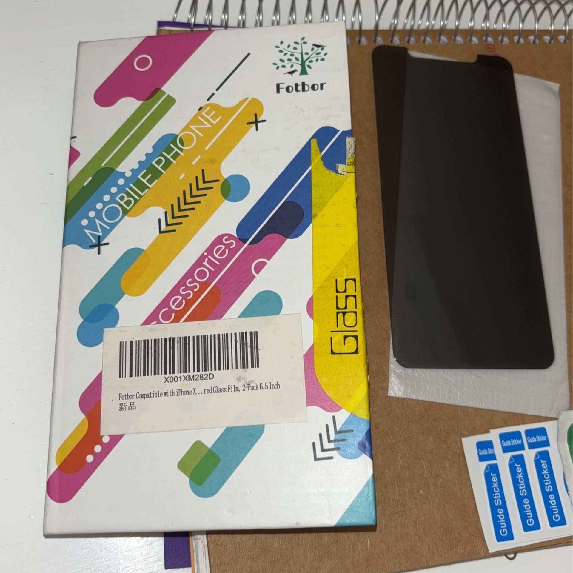 NEW IPHONE X SCREEN PROTECTOR