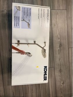 NEW Kohler HydroRail Shower System – Brushed Nickel