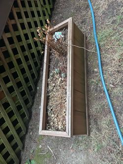 Wood planter - FREE