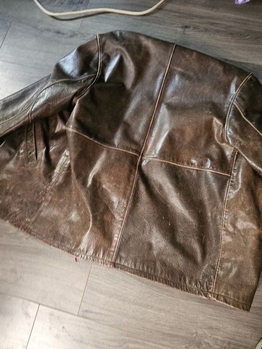 wilsons leather experts large leather Jacket $5 Supersale