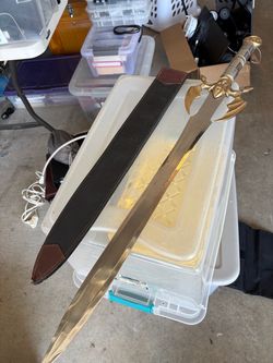 Fantasy Cosplay Sword with Scabbard