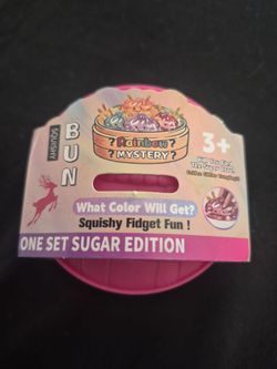 Squishy Bun Rainbow Mystery Sugar Edition Fidget Toy