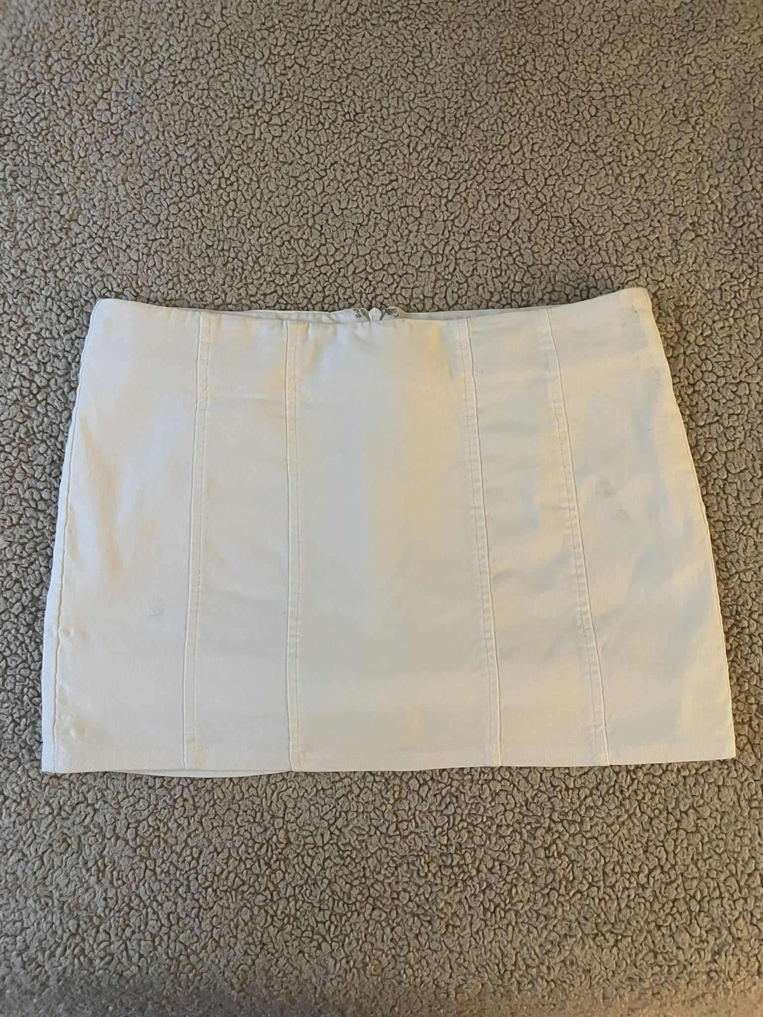 Blue Blush Mini Skirt