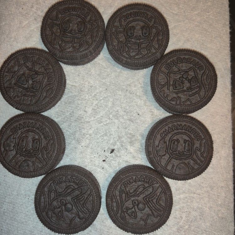 Pokemon Oreos Kanto Starter Pack (2 Sets!)