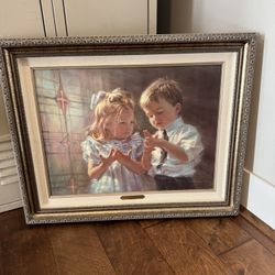 Here’s The Church  Kathryn Fincher Framed Art.