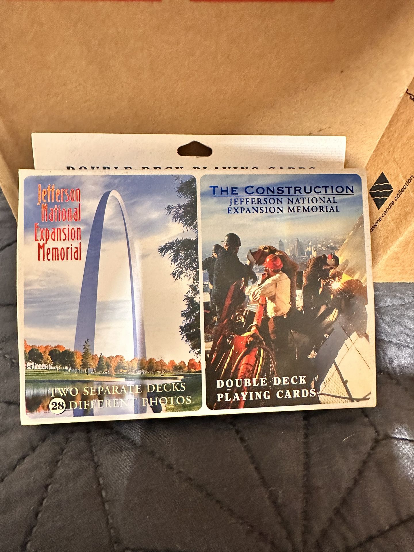 SEALED Dual Deck Playing Cards JEFFERSON NATIONAL + GATEWAY ARCH
