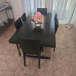 Armani Xaviar Crocodile Dining Table 