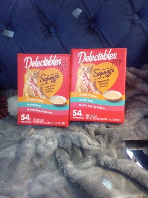 Delectable And Temptations Cat Treats