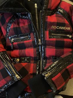 Rocawear Cropped Zip Up Size Large