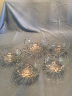 Glass bowls