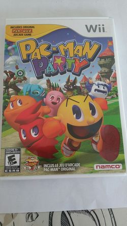 Nintendo Wii PAC-MAN Party Includes Original Pac-Man Arcade Game Like New