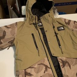 north face snowboard jacket woman large