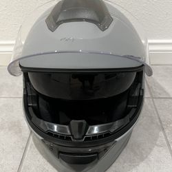 Helmet Grey Size Large Dot Very Good Condition 