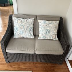 Free! Wicker love seat