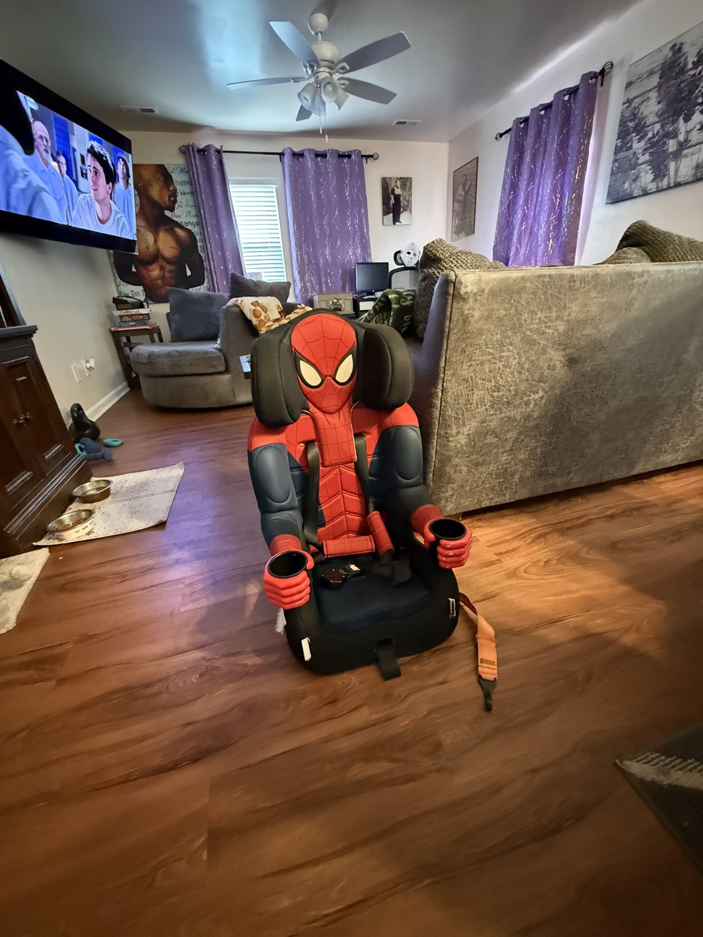 Spiderman car seat