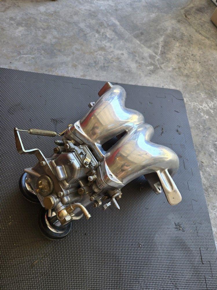 Weber Carburetor And Manifold FB RX-7 13B