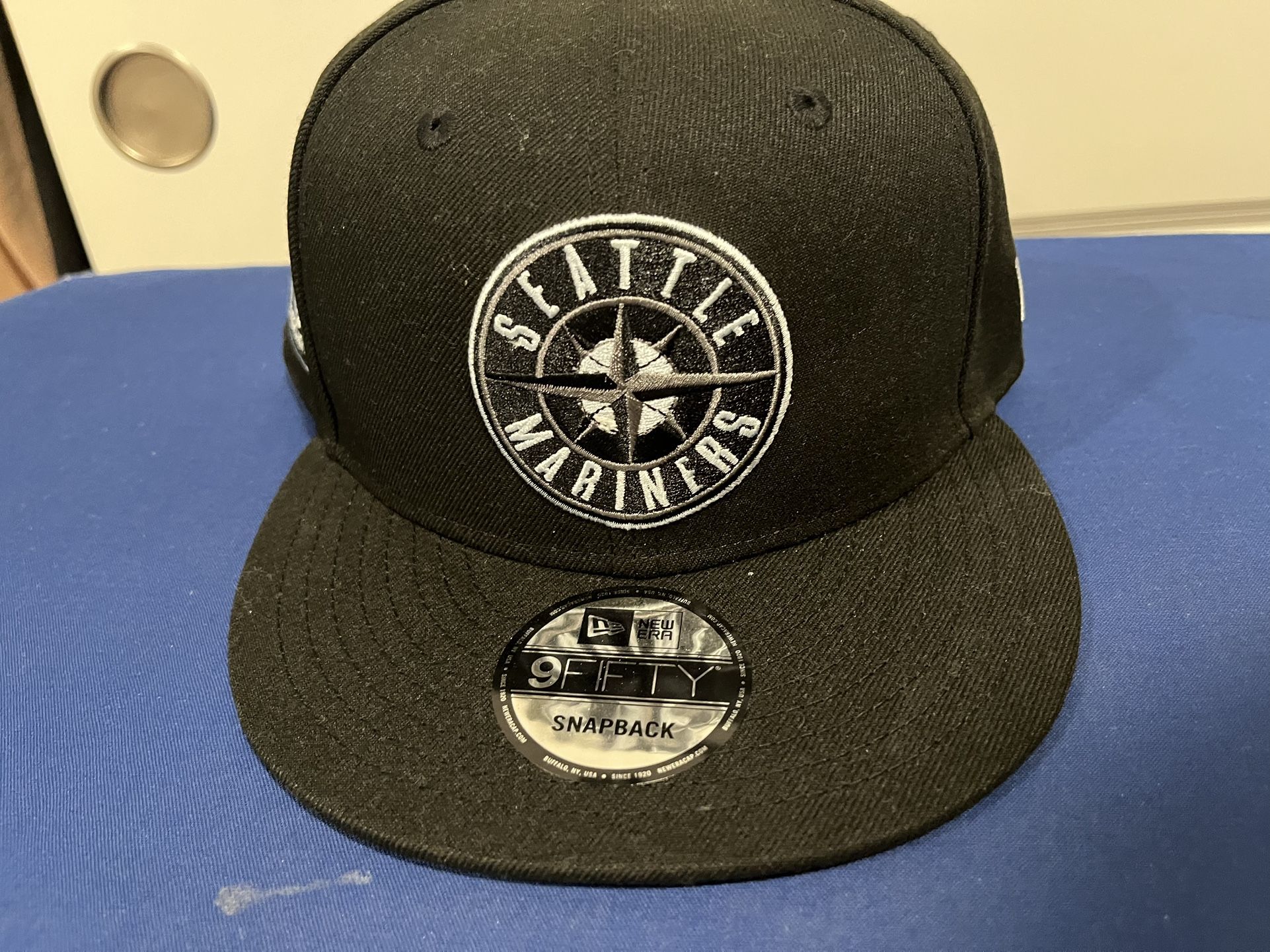 New Era Seattle Mariners Snapback (BLK CHAR)
