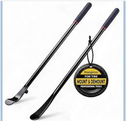 32" Tire Iron Bars for Truck, 2-PC Mount & Demount Tools Heavy Duty 40Cr Tire Spoons, Removal & Changing Tool for Truck, Tractor, Tubeless Tires, Road