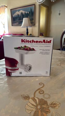 New kitchen aide food grinder-attachment