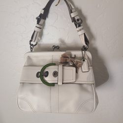 Coach Purse Rare Soho Kisslock Y2k
