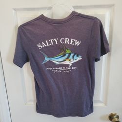 Salty crew youth shirt