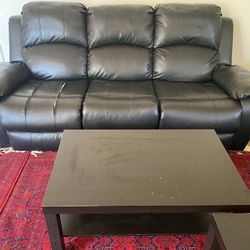 black couch