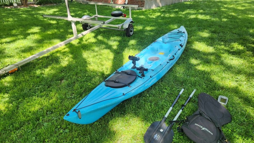 Fishing Kayak With Fishfinder