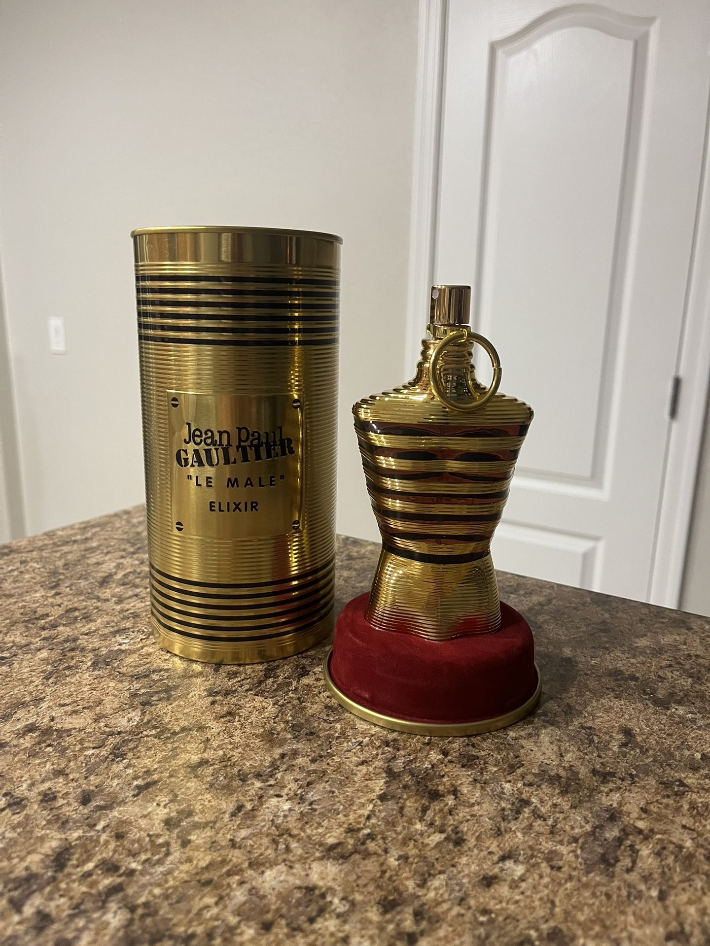 Jean Paul Gaultier “Le Male” Elixir. 125ml/4.2oz Full Bottle Only Sprayed Once.