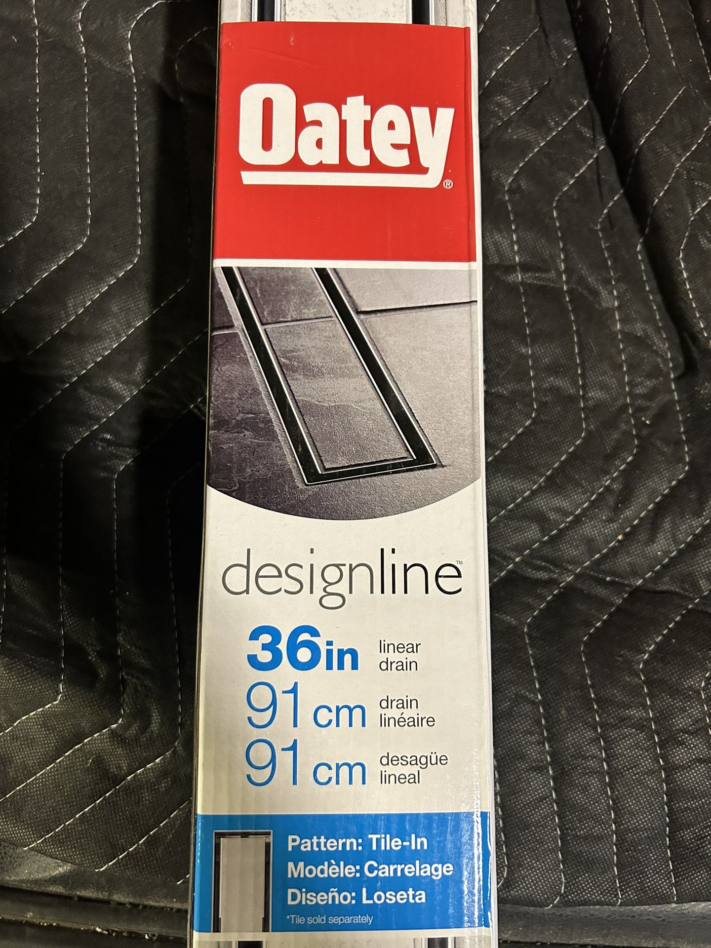 Oatley Linear Drain 36 Inch, Bathroom Plumbing