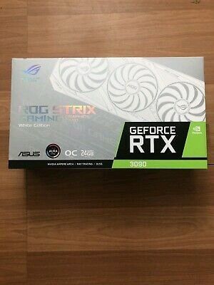ASUS ROG Strix WHITE GeForce RTX 3090 24GB GDDR6X Graphics Card