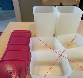 2 Tupperware Freezer Mates