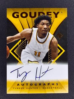 2023 Upper Deck Goodwin Champions Rookie Goudey Auto Tyrese Hunter
